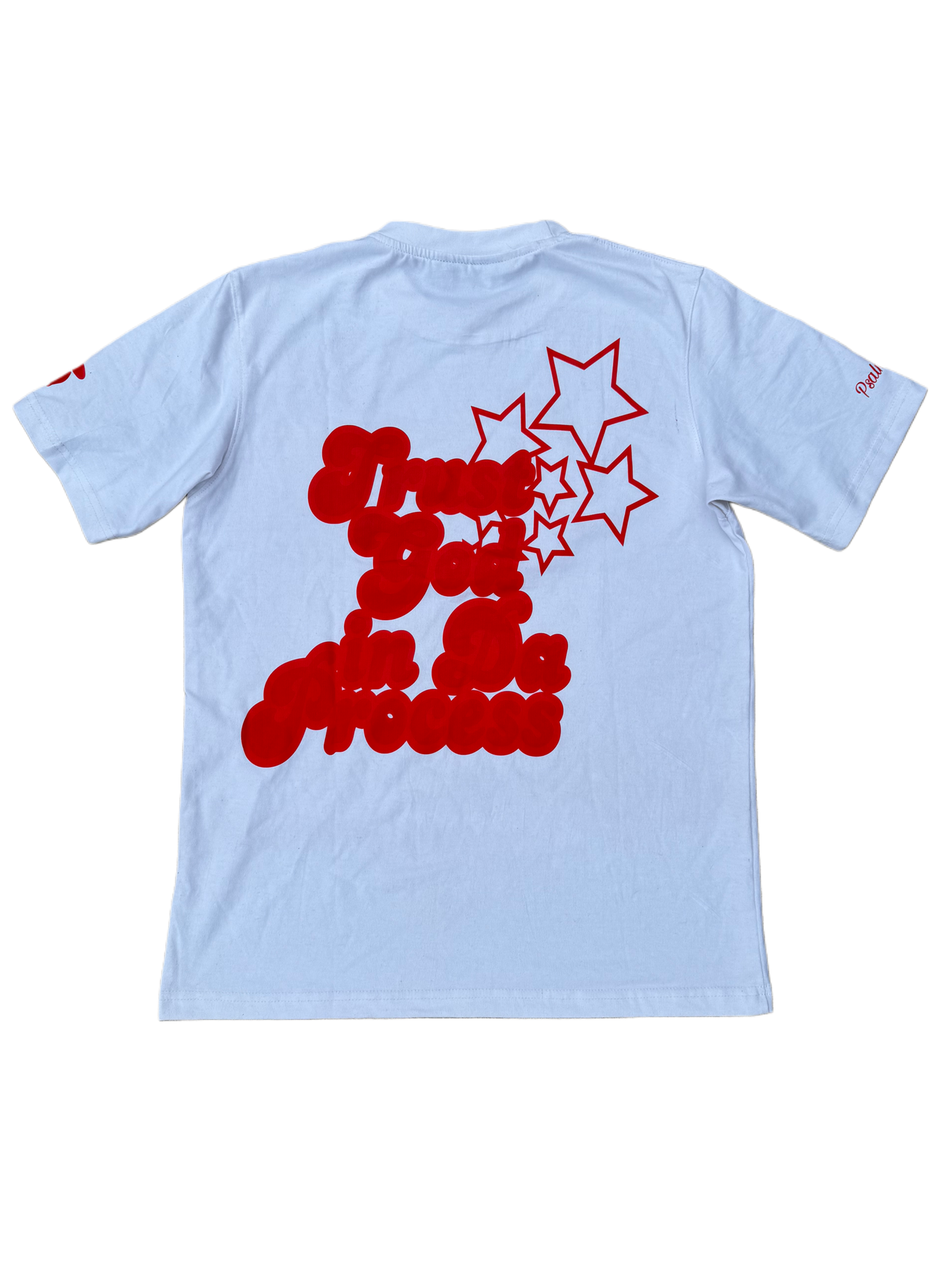 Red "Shoot4dastars" shirt