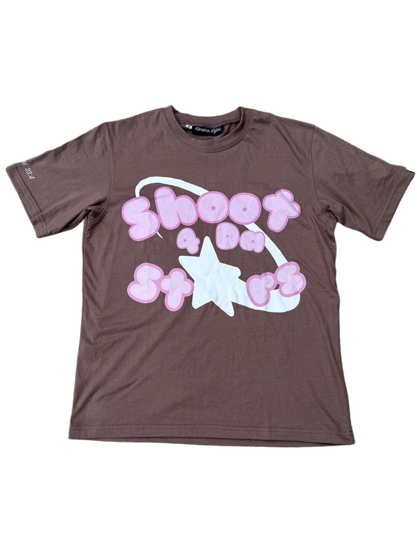 Brown/Red “Shoot4DaStars” shirt
