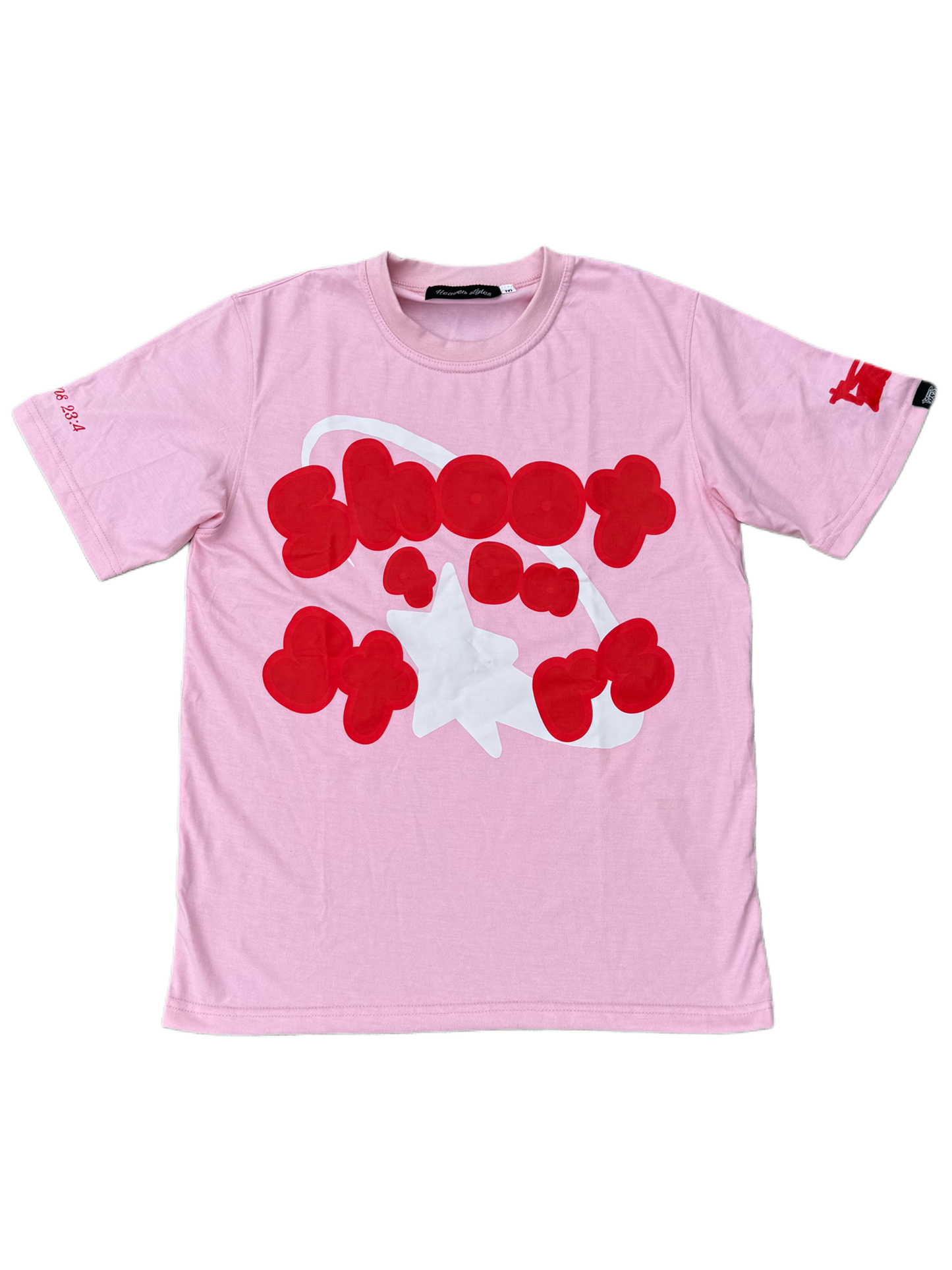 Pink/Red “Shoot4DaStars” shirt