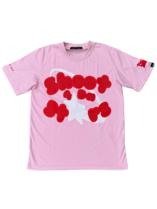 Pink/Red “Shoot4DaStars” shirt